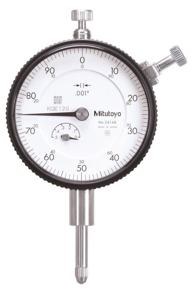 Mitutoyo Mutatós mérőóra, Sorozat 2, ANSI/AGD típus, Ø57 mm, 0.5", 0.001" (2414AB) termék fő termékképe